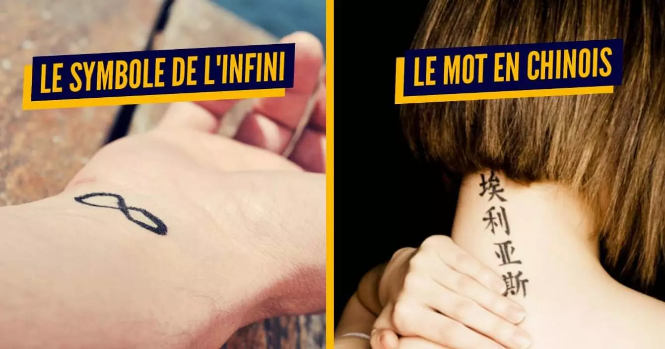 Interview Tatouage Jeu De Mot Top 12 des tatouages à ne pas faire