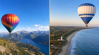 Vol Montgolfiere France