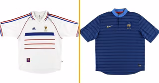Maillots Vintage Equipe France