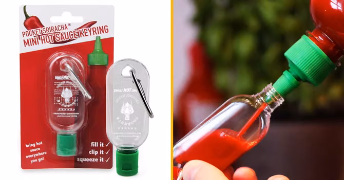 Porte Cle Sauce Sriracha