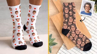 Chausettes Personnalisees Photo