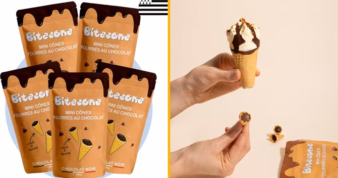 Mini Cones Chocolat