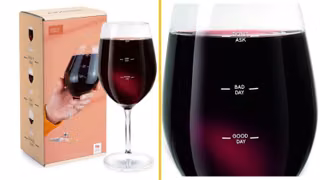 Verre Vin Gradue